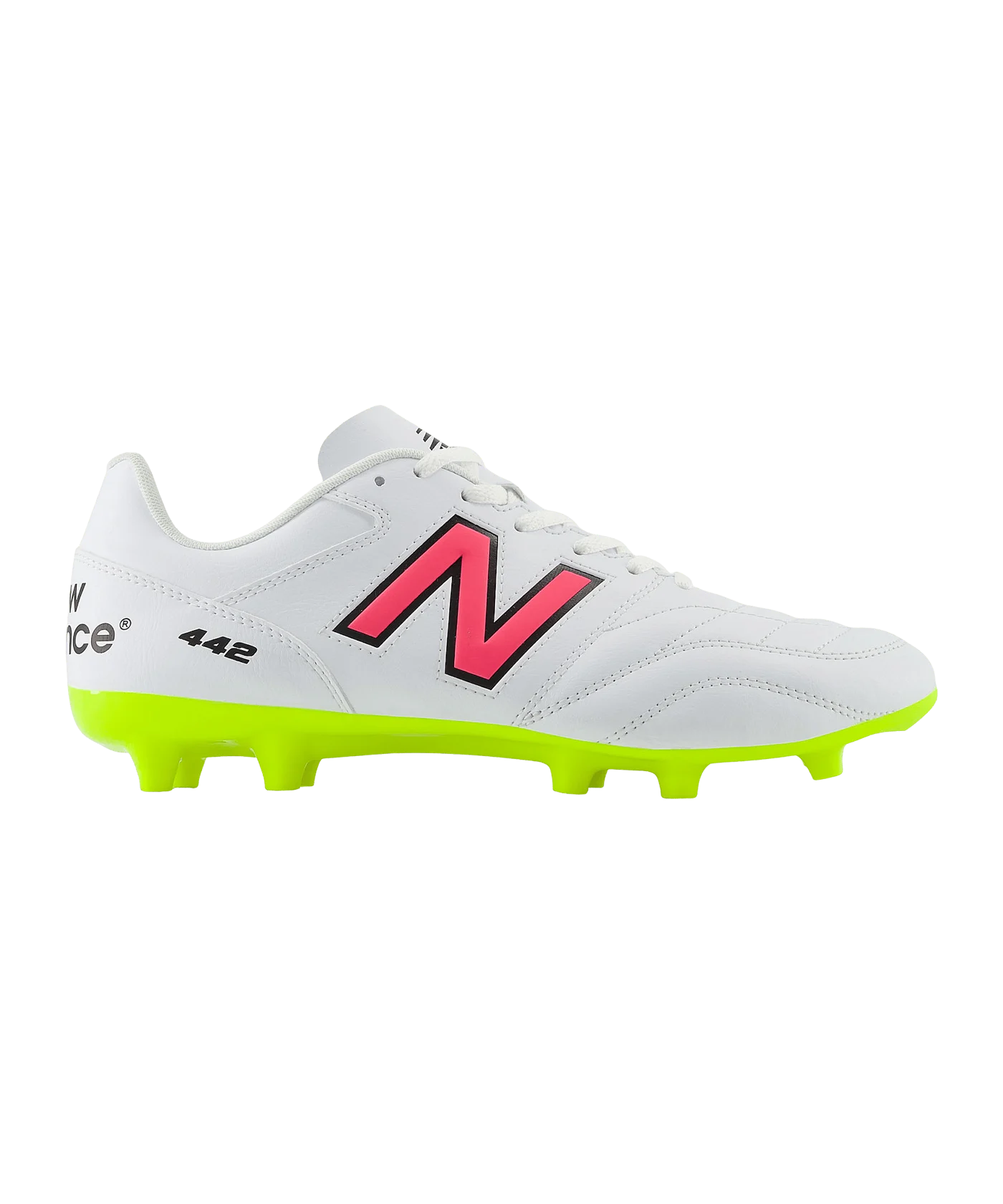 New Balance 442 Academy V2 FG United in FuelCell Weiss FWH2