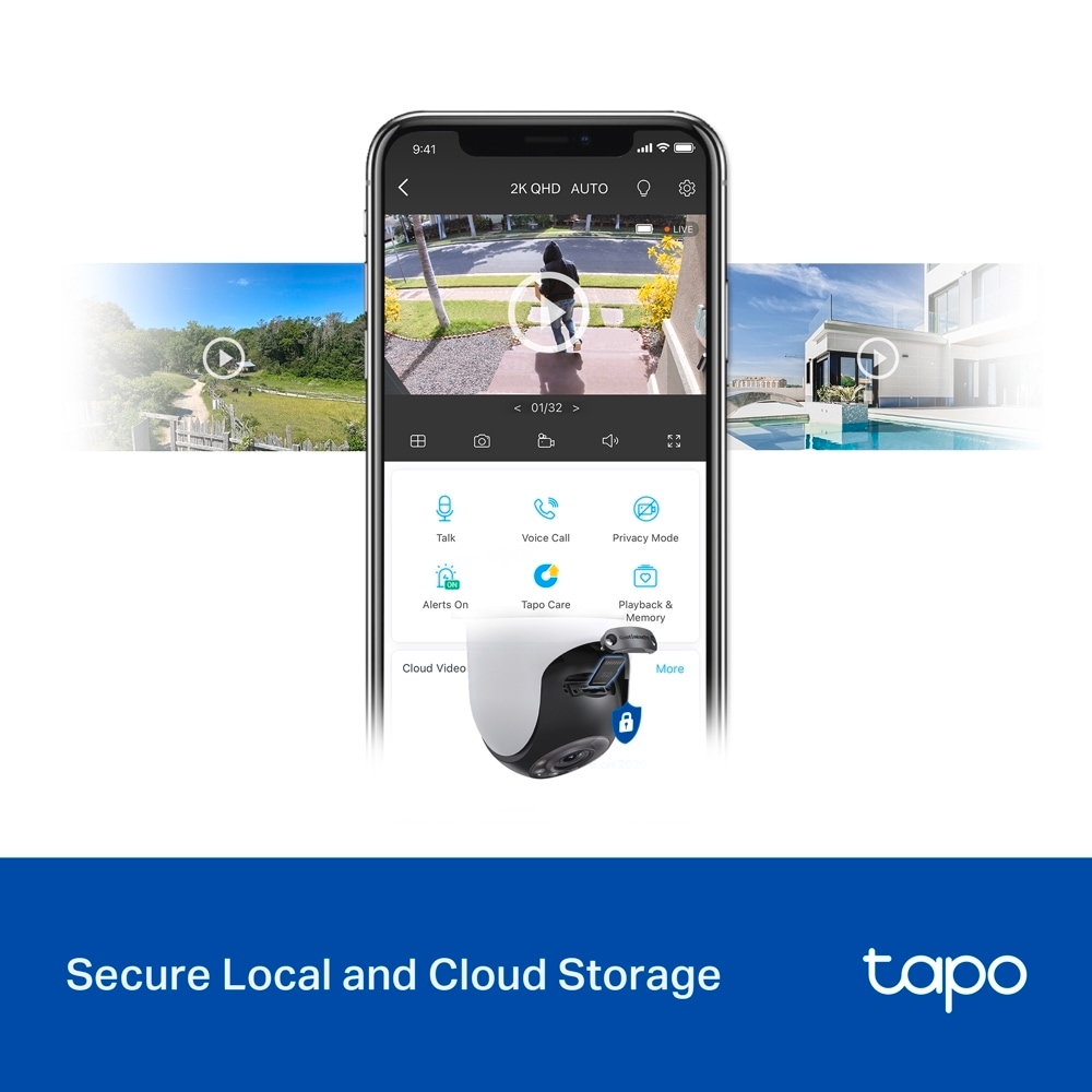 TP-Link Überwachungskamera »Tapo C520WS Outdoor Pan/Tilt Security IP« Aussenbereich