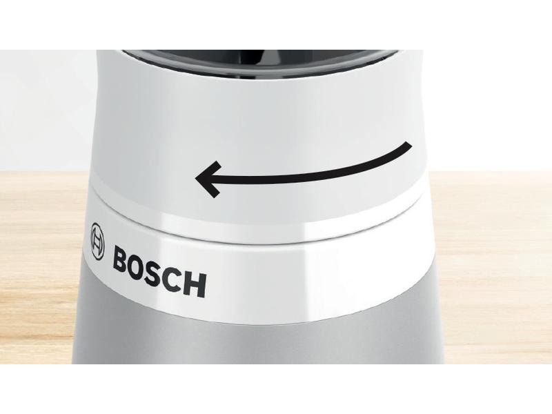 Bosch Standmixer VitaPower MMB2111T Silber/Weiss Kompakter und leistungsstarker Mini-Mixer