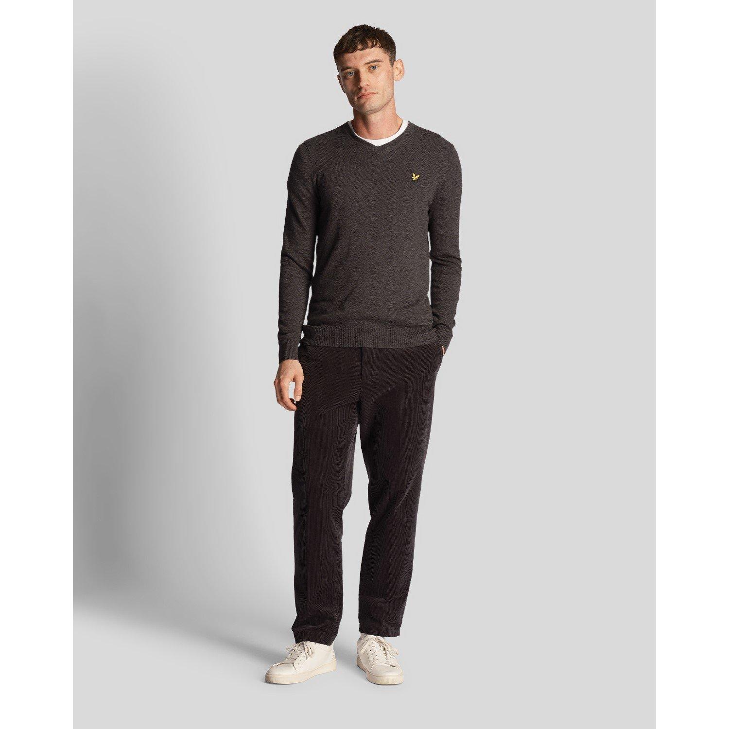 Lyle and Scott Merino V Neck Jumper