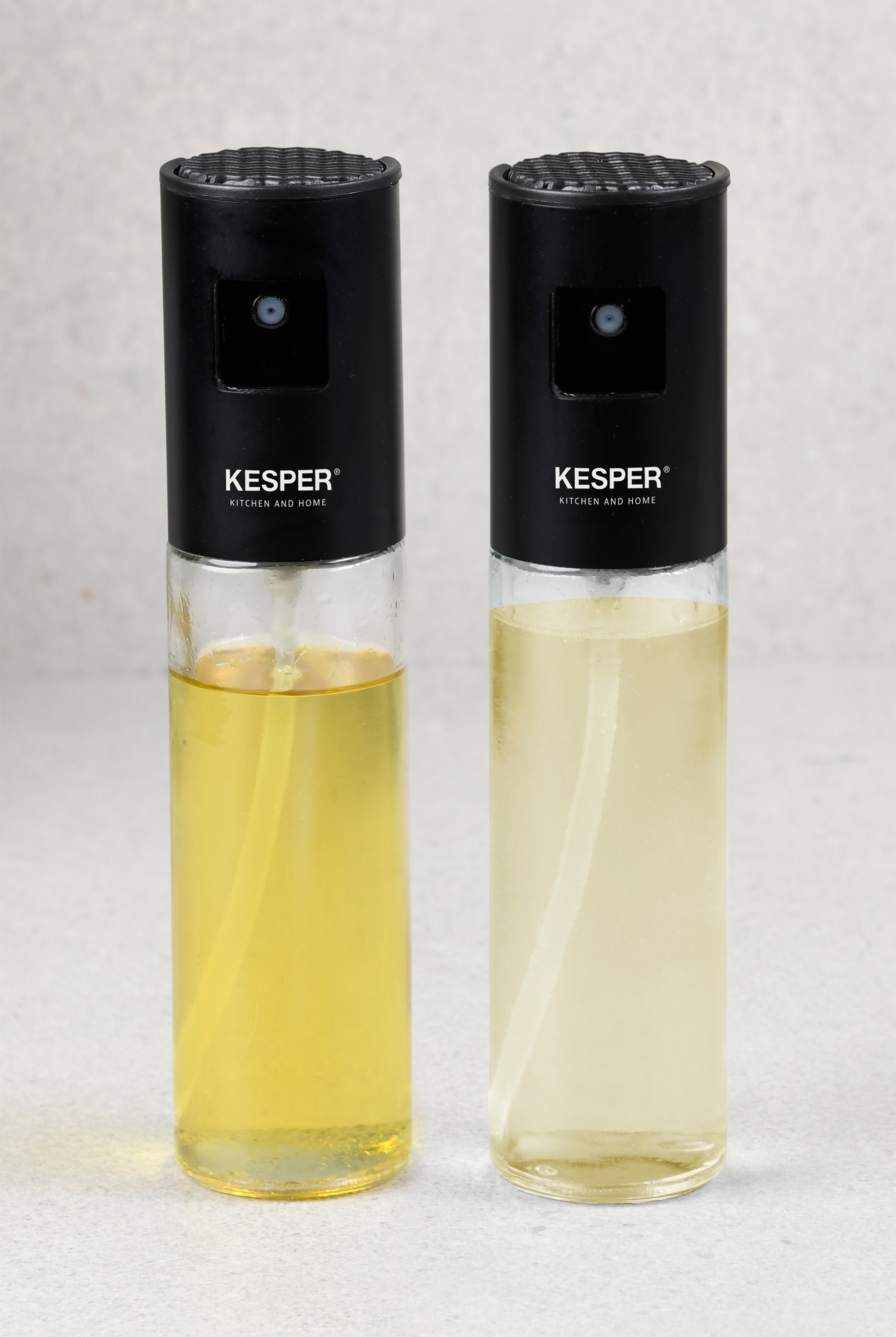 Essig- und Ölsprayer, 2er Set, Glas