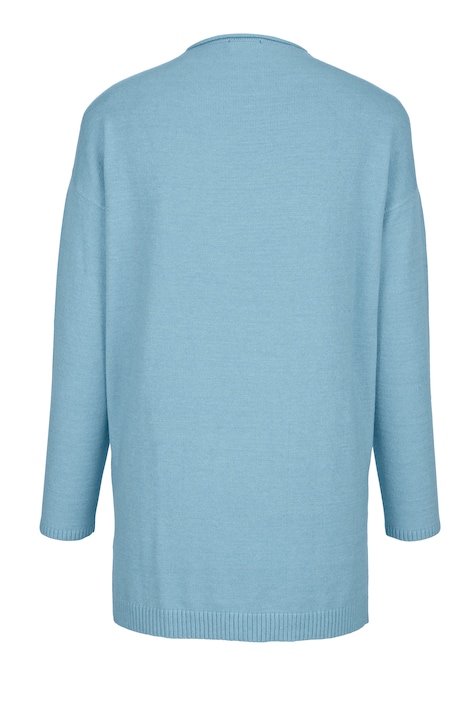 Pullover, Statement, Saum hinten länger