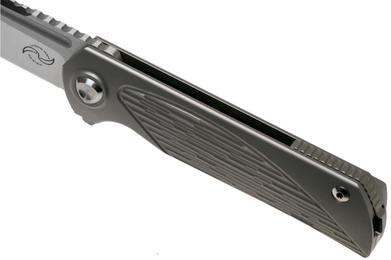 Liong Mah Warrior Two V3 Textured Titanium zakmes