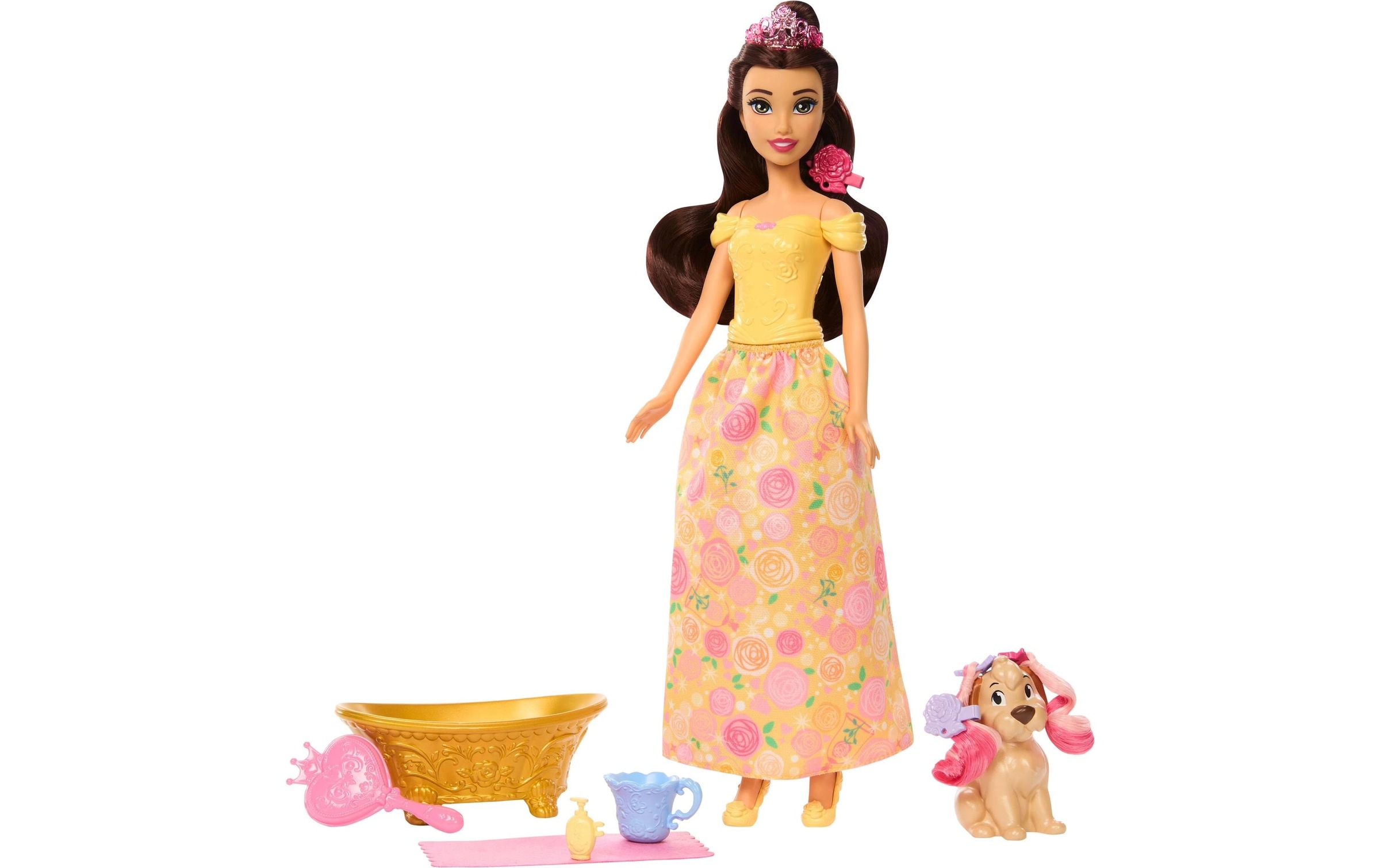 Disney Princess Anziehpuppe »Puppe Belle and Feature Pet«