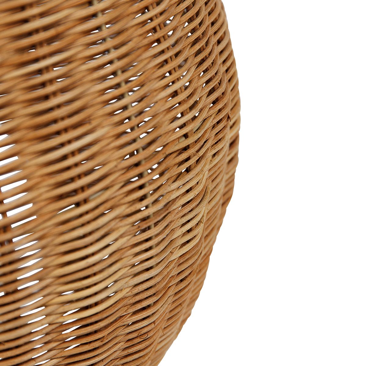 Vloerlamp rotan dimbaar IP65 met afstandsbediening - Saona