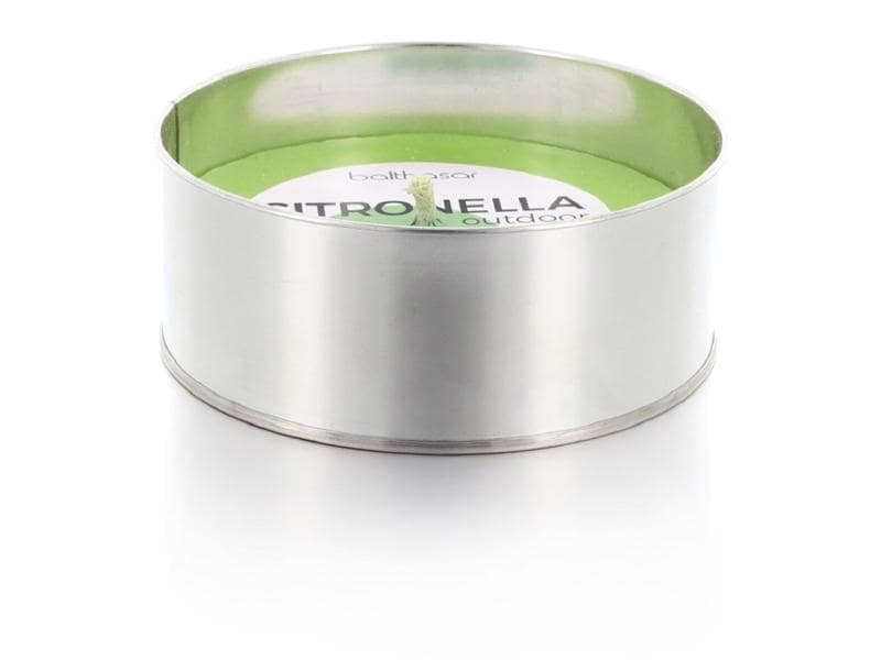 balthasar Gartenkerze Citronella 15.3 x 5.4 cm, Hellgrün Outdoorkerze