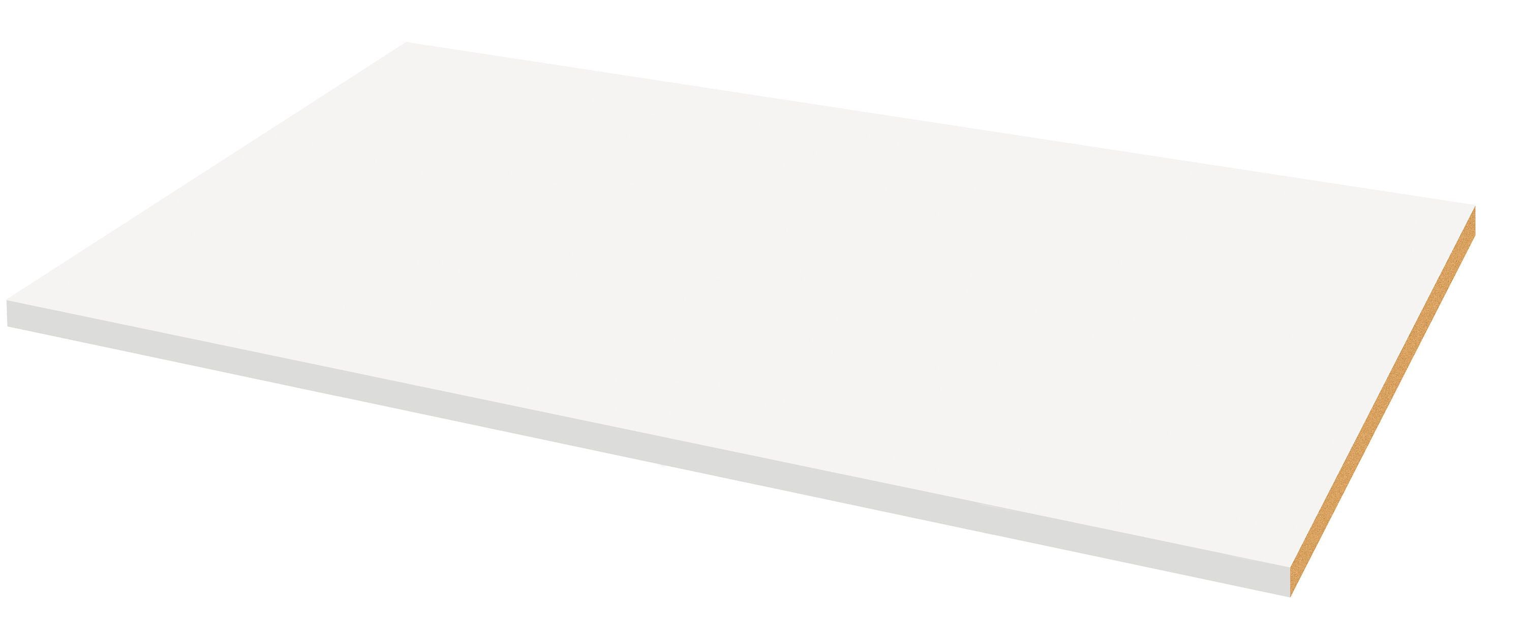 MODUL Tablar - Weiss / B: 98.5 cm x T: 53.0 cm x H: 2.2 cm