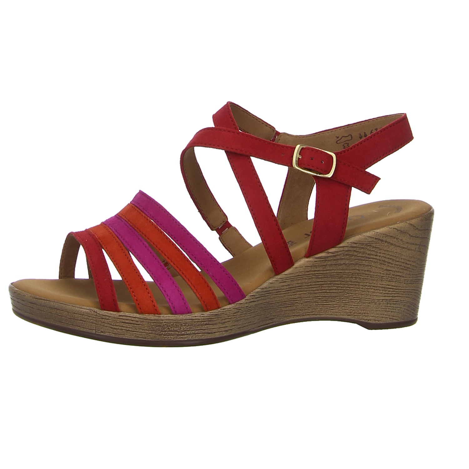 Gabor Damen Sandalette rot rot