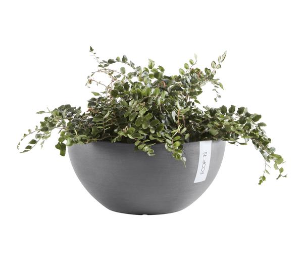 Ecopots Kunststoff-Topf Brussels, rund