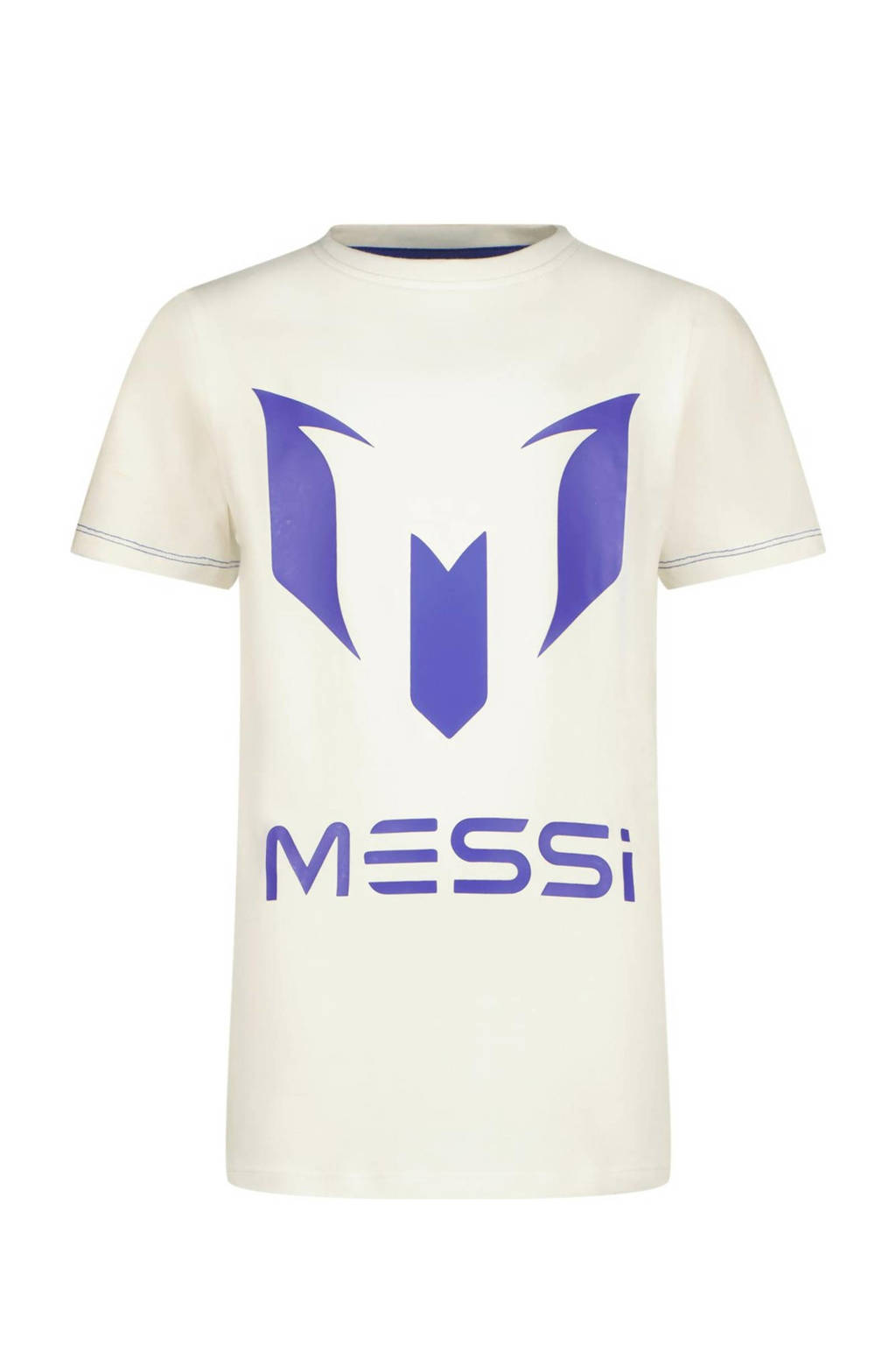 Vingino T-shirt met printopdruk wit/hardblauw