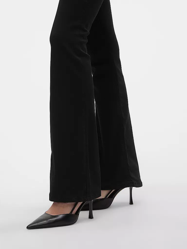 VERO MODA Jeans Bootcut Fit VMFLASH schwarz