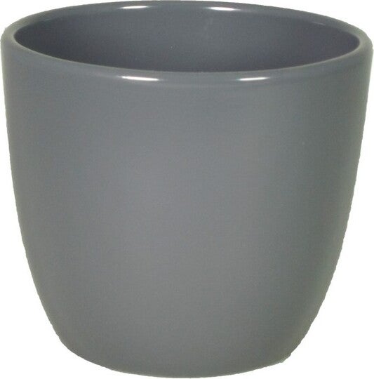 Bela Arte bloempot Boule D 7,5 H 6 cm steengrijs
