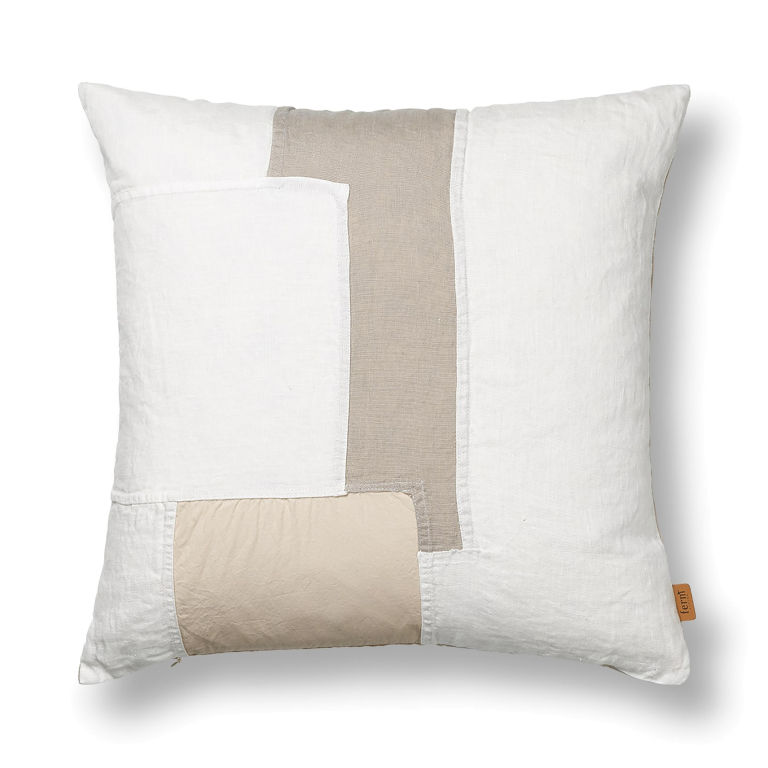 Ferm Living Part kussen 50x50 Off-white