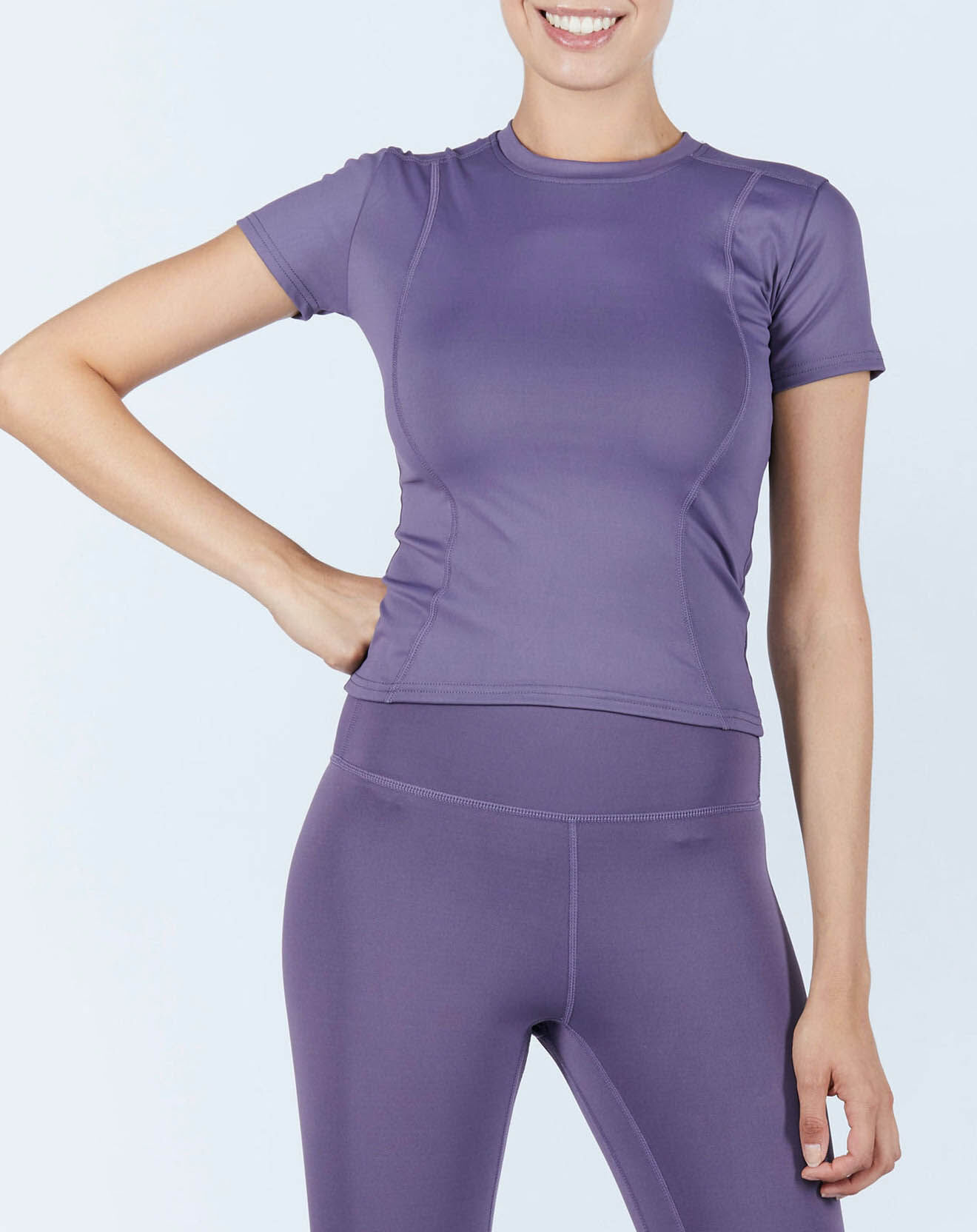 Onamaste Top de sport violet