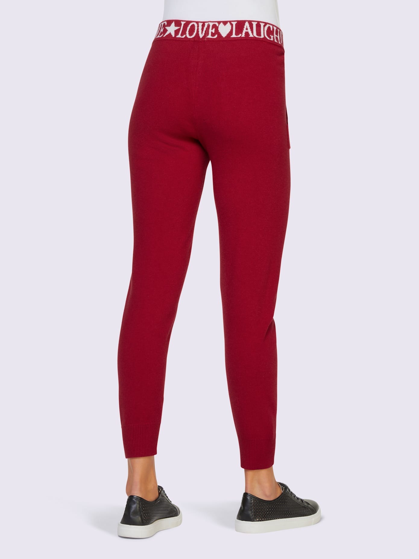 Pantalon de jogging tricot fin et doux