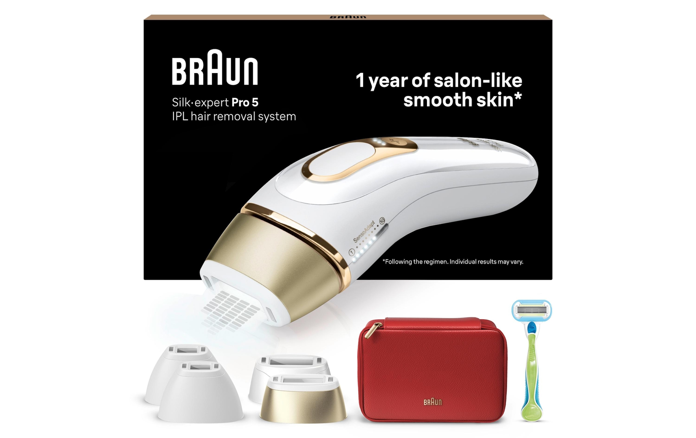 Braun IPL-Haarentferner »Silk-expert Pro 5 PL5382« 125 Lichtimpulse