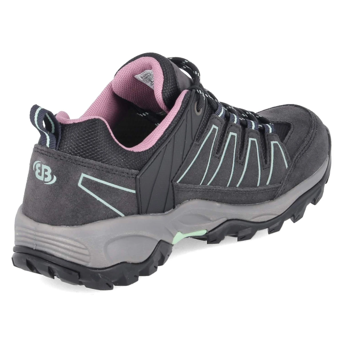 BrüttingOutdoorschuhe MOUNT PINOS LOW - anthrazit/türrkis/lila