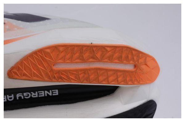 Chaussures Running New Balance FuelCell SuperComp Elite v4 Blanc/Orange Homme - Produit Reconditionné