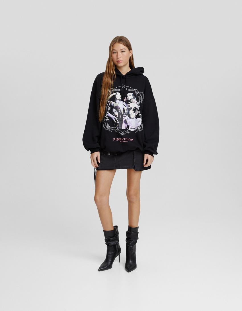 Moletom Blackpink estampado
