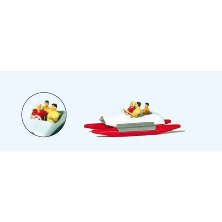 Preiser 10683 Familie im Tretboot (2)