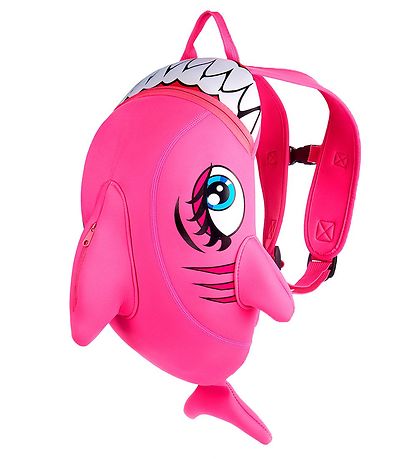 Crazy Safety B?rnehavetaske - Shark - Pink