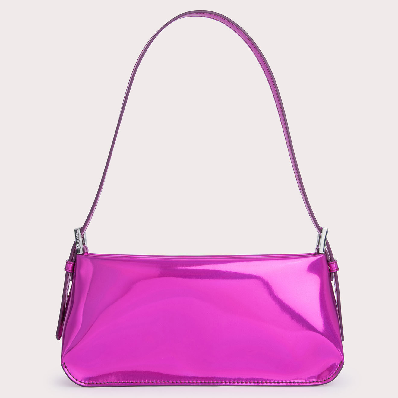 By Far Sac à main Dulce fuchsia -  12x26x5.5 cm