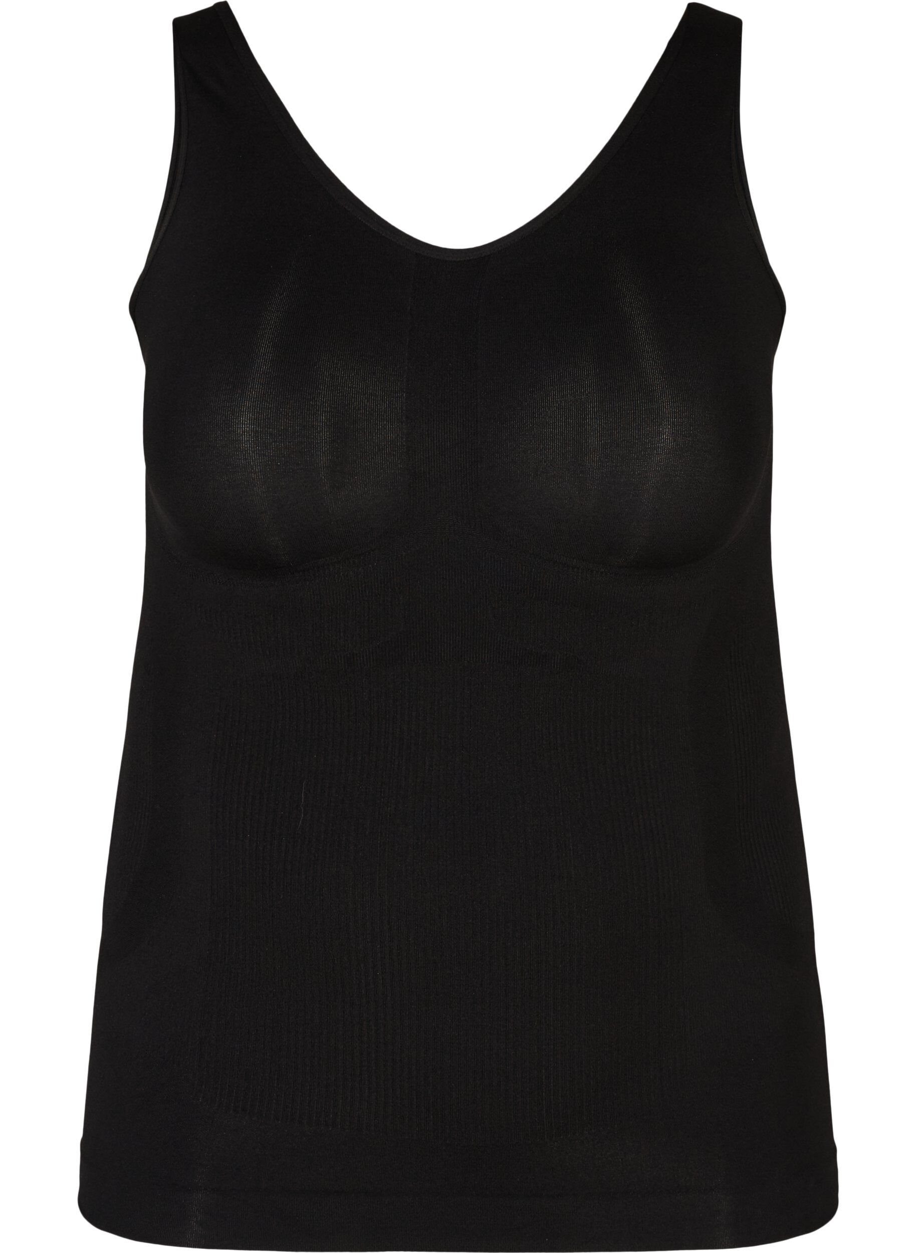 Shapewear top med brede stropper
