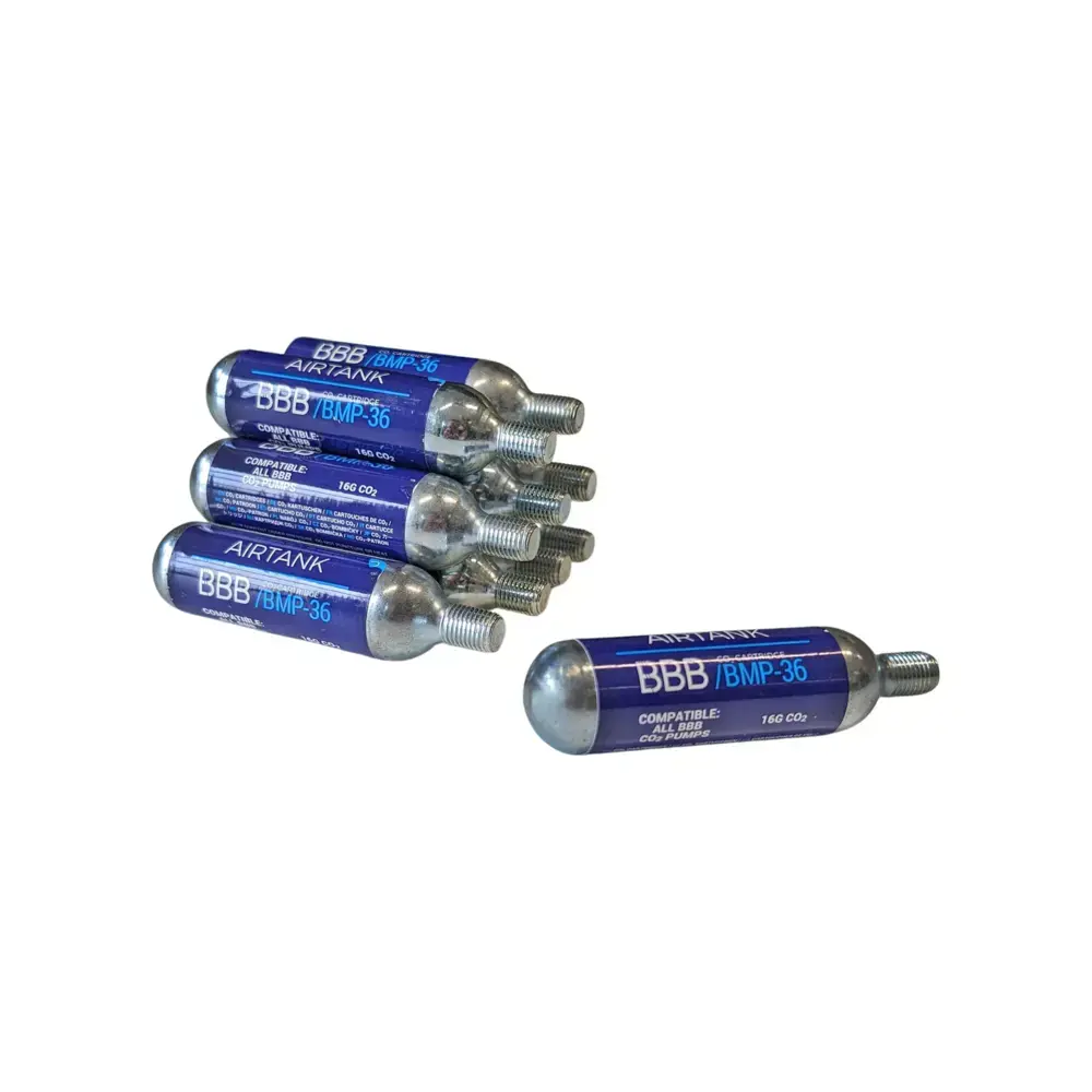 BBB Cycling Co2 AirTanks BMP-35 Cartridges 16 gram 10 stuks