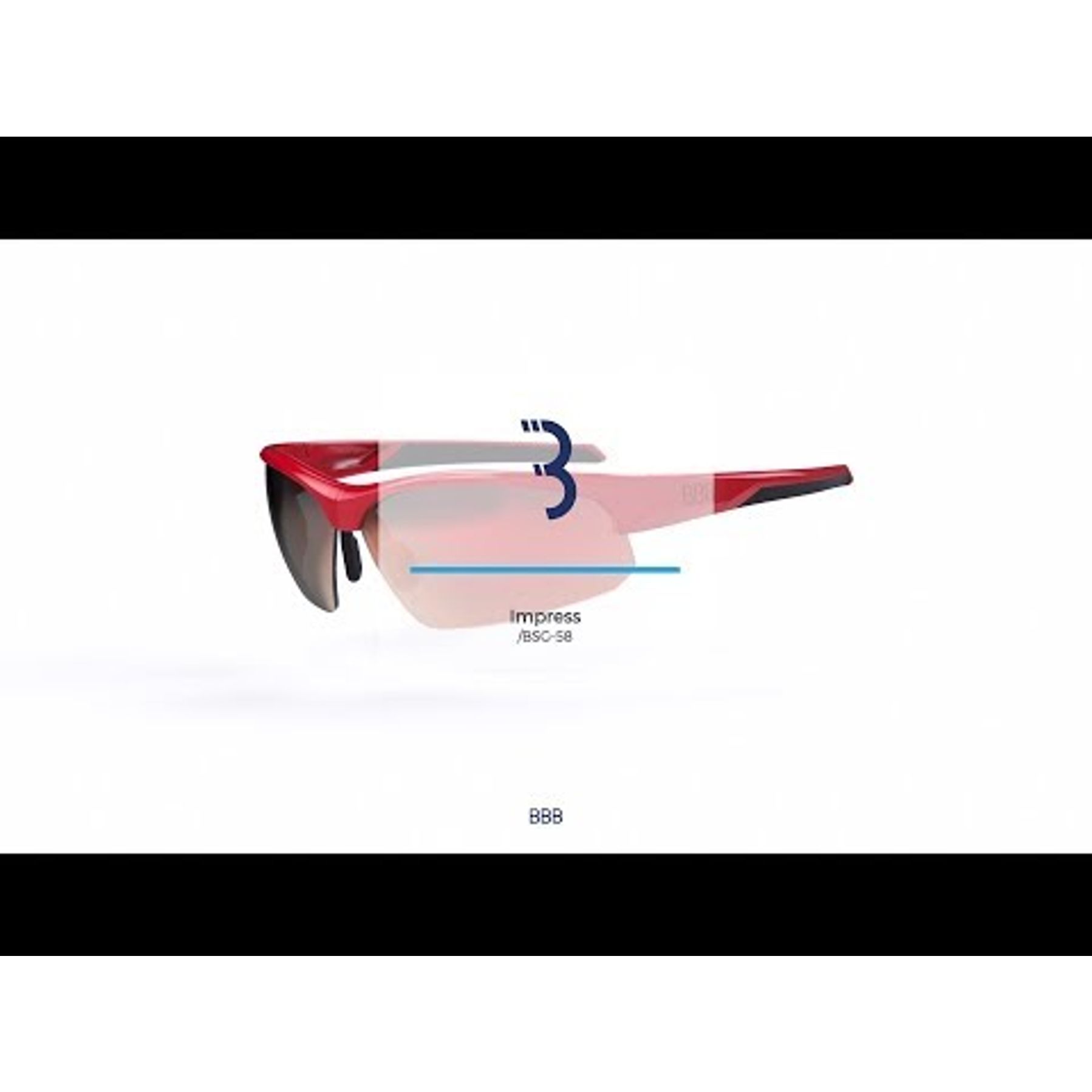 BBB Cycling BSG-58 Impress Fietsbril