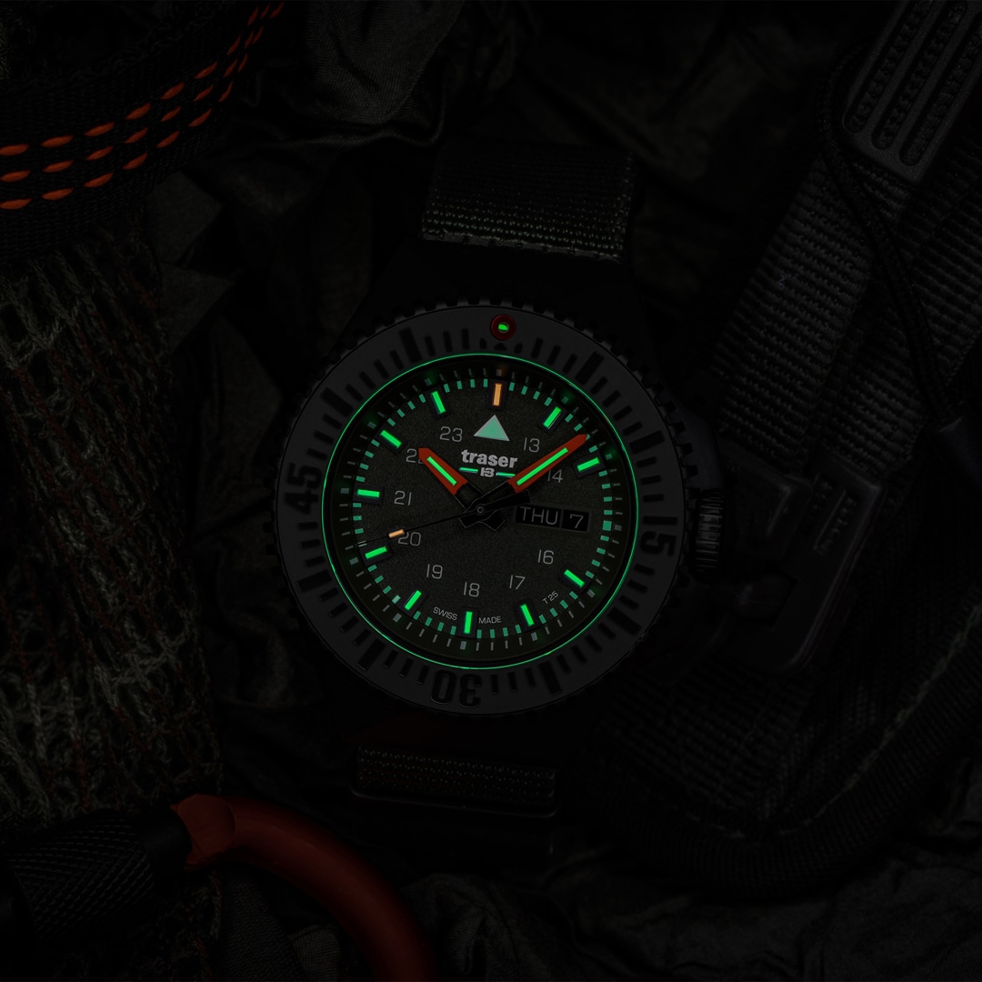 traser P69 Black Stealth Green