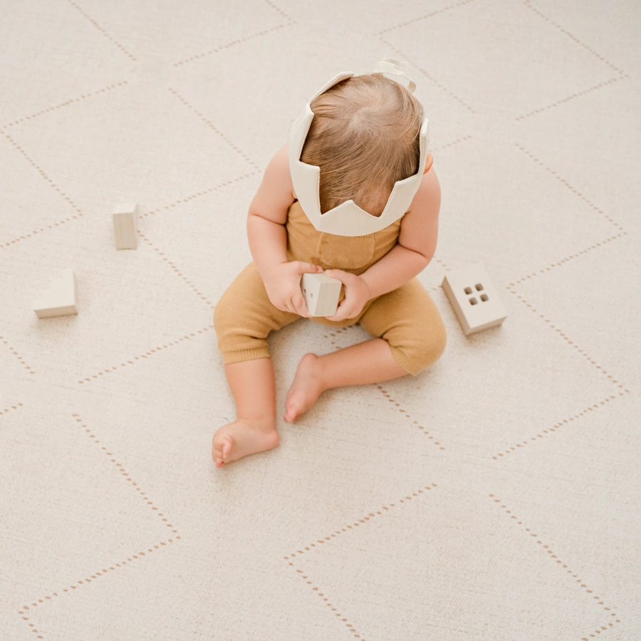 toddlekind Prettier Puzzle Spielmatte Tulum Bone 120 x 180 cm