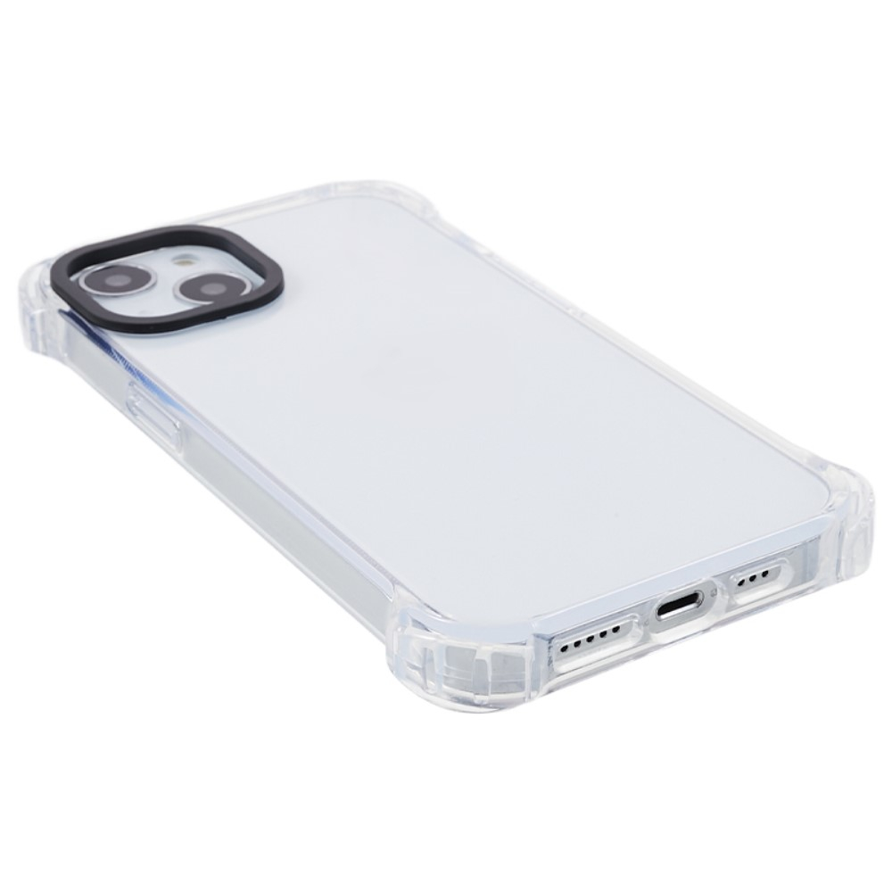 iPhone 14 Gummi Case Hülle mit Air Cushion Fallschutz - Transparent