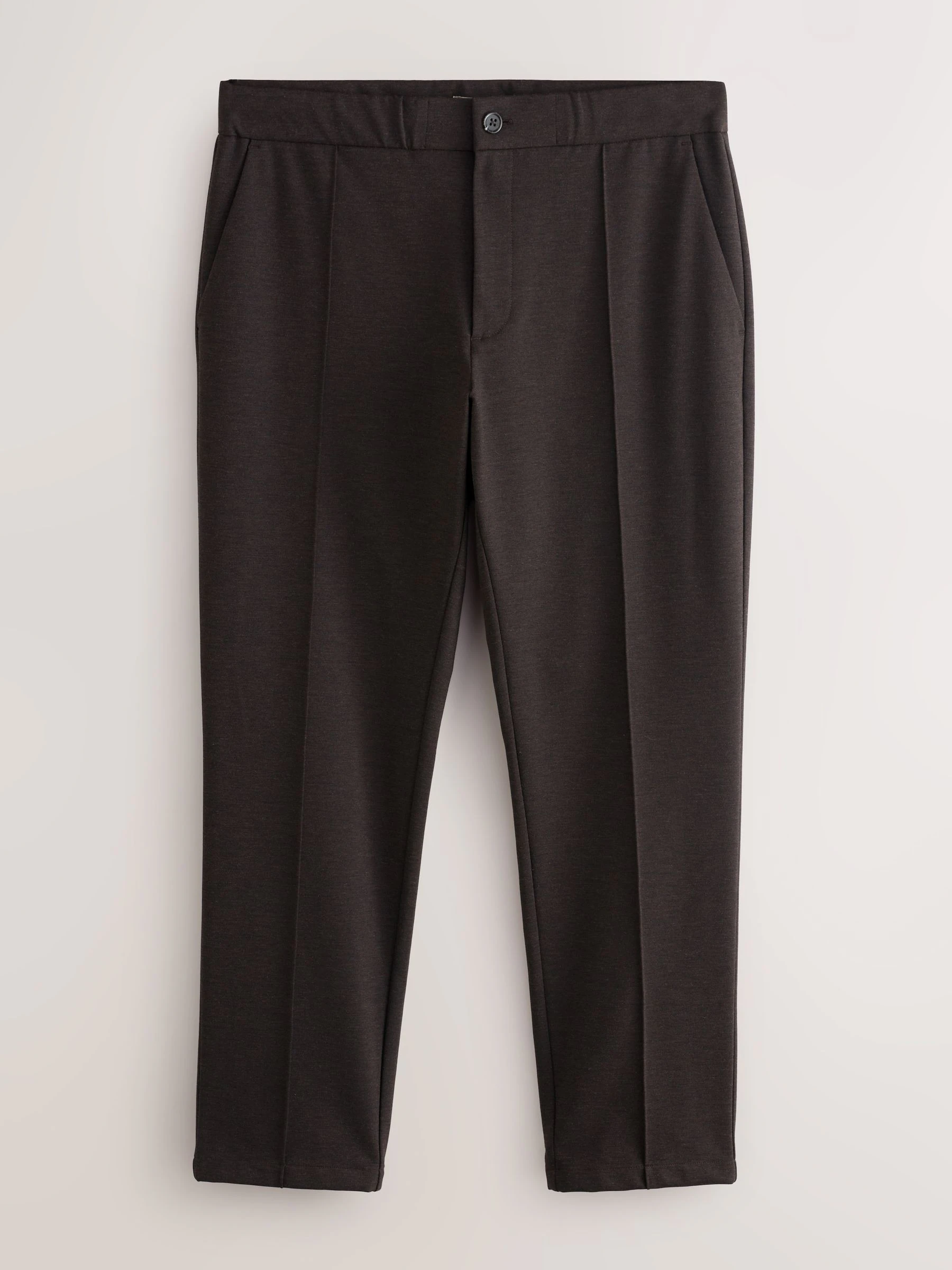 Bruin - Smart Elasticated Waistband Trousers With Wool Content