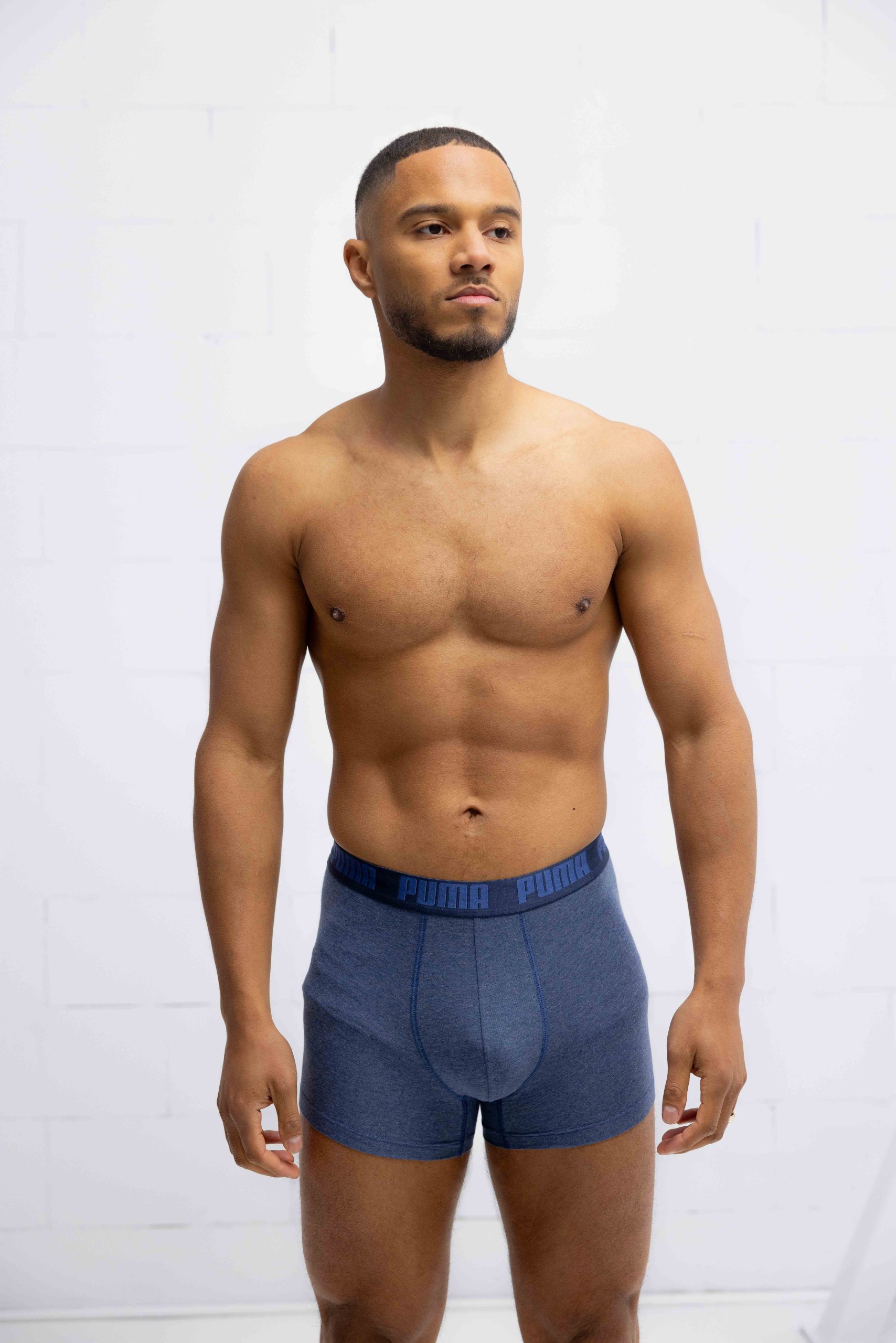 Puma Everyday Basic Boxershort Heren 6-Pack Denim