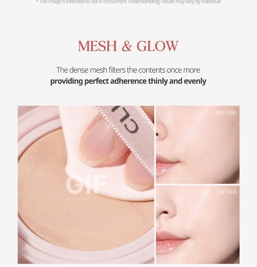 CLIO - Kill Cover Mesh Glow Kussenset - 3 Kleuren
