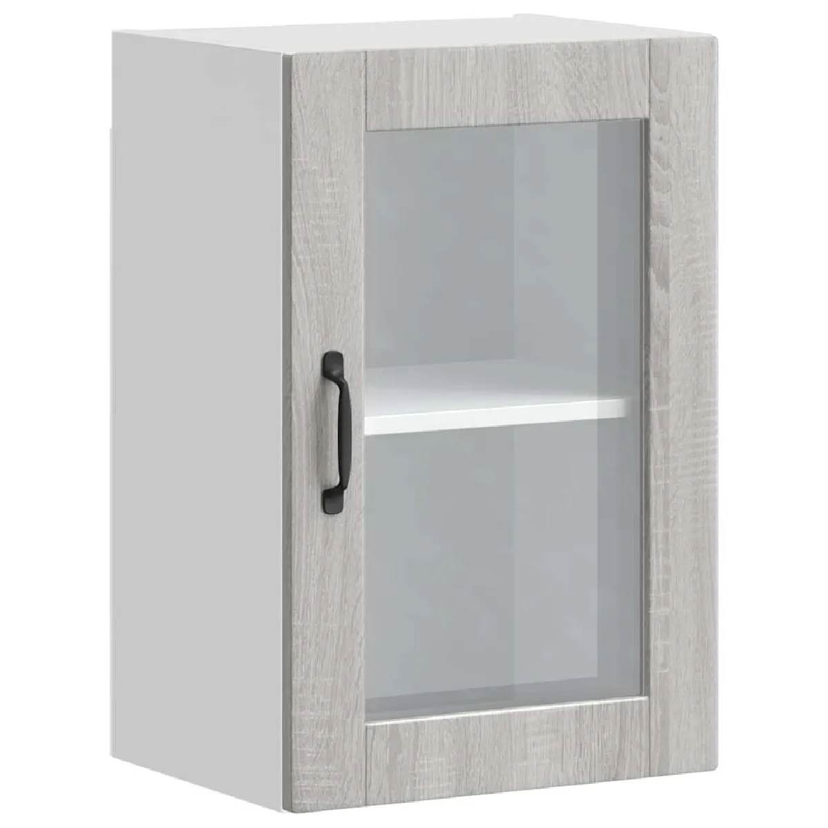 vidaXL Armoire murale cuisine verre Porto Sonoma