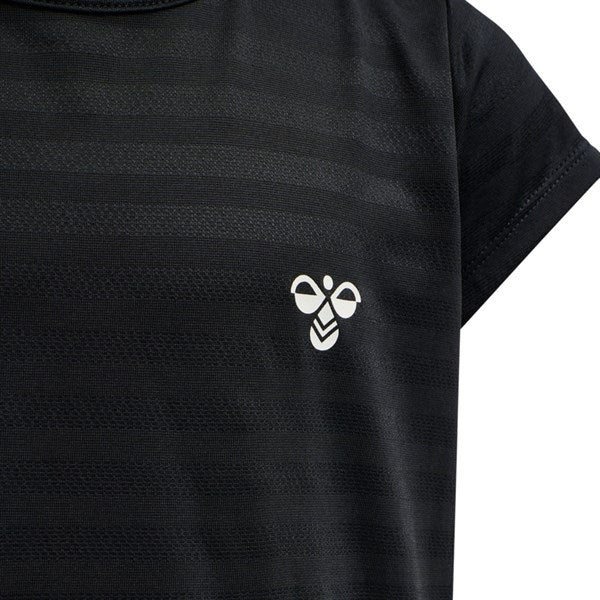 Black Sutkin T-Shirt - Hummel → Luksusbaby.dk