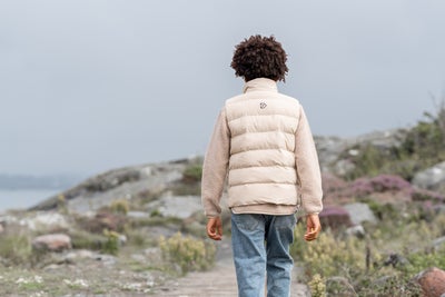 Didriksons Kilo Vest, Clay Beige