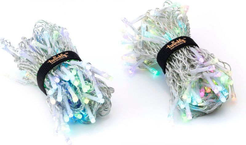 Twinkly - Icicle 190 LED RGB - LED Cascadeverlichting - Slimme Multicolor - 5.5m - IP44