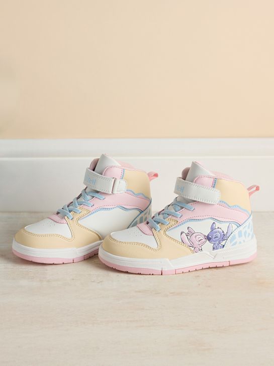Stitch Hoher Sneaker Gelb