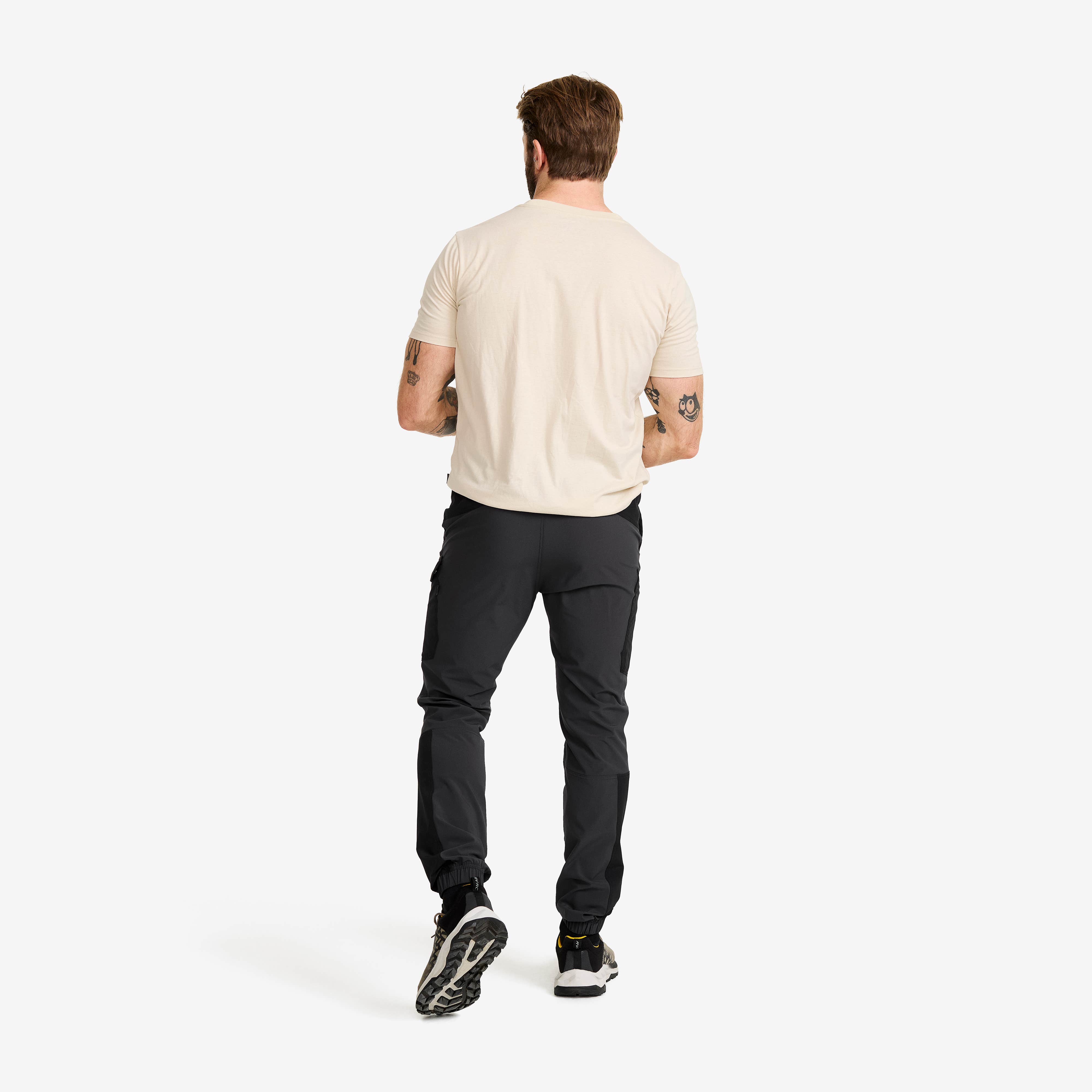 Verge Stretch Cargo Pants Herre Anthracite/Black
