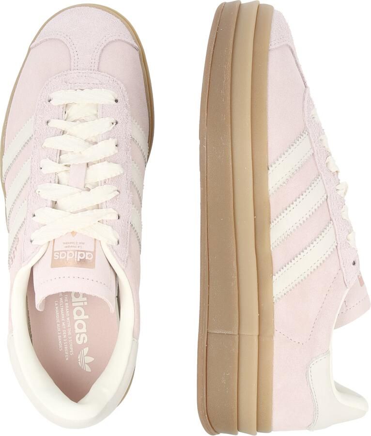 ADIDAS ORIGINALS Sneakers laag 'GAZELLE BOLD' rosé wit