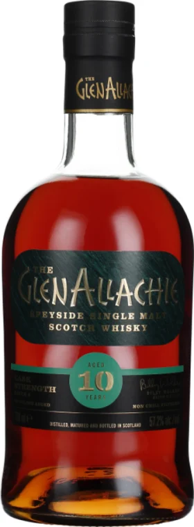 GLENALLACHIE 10 YEARS CASK STRENGTH BATCH 8 70CL