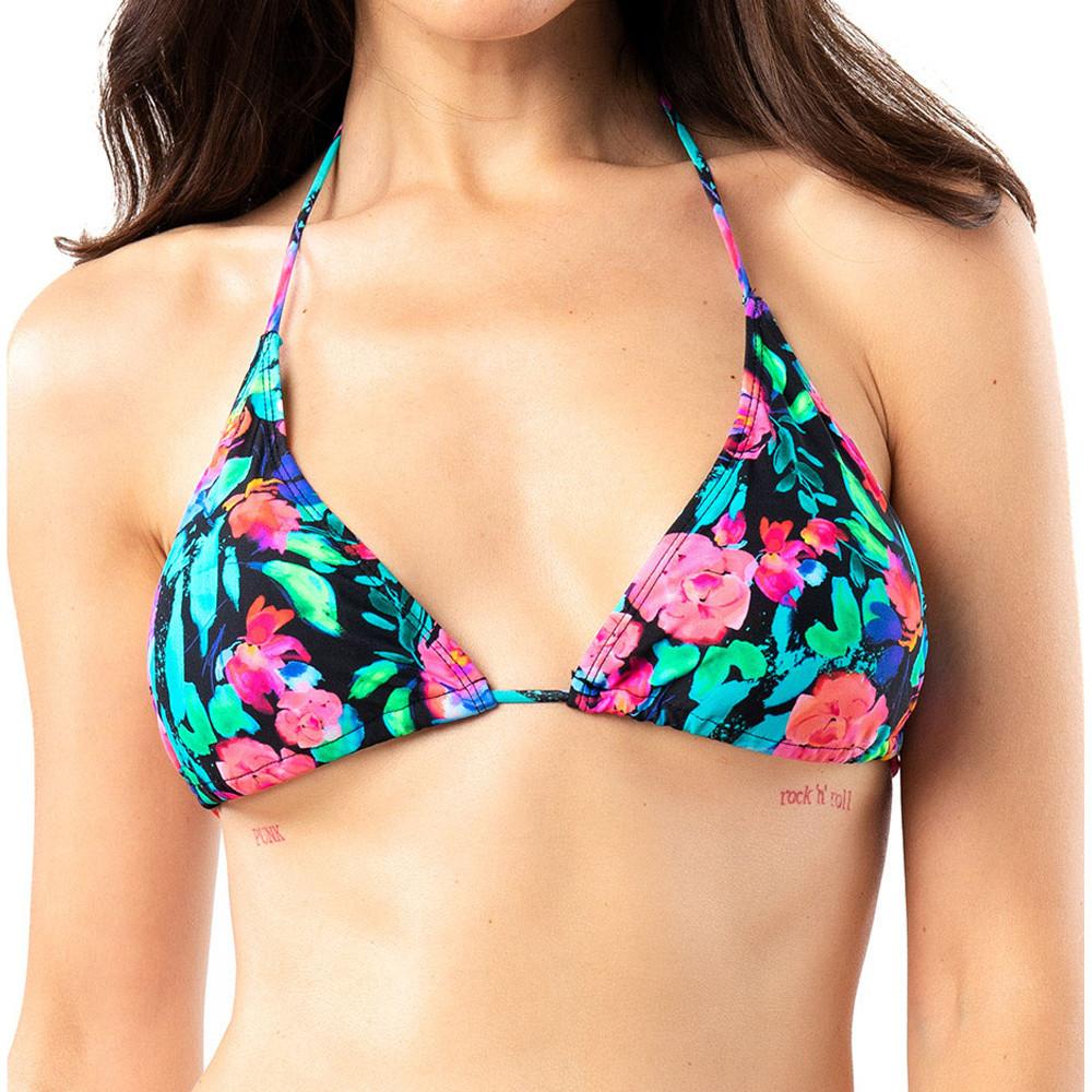 Sun project Haut de Bikini à Fleurs Noir Femme Sun Project 2799