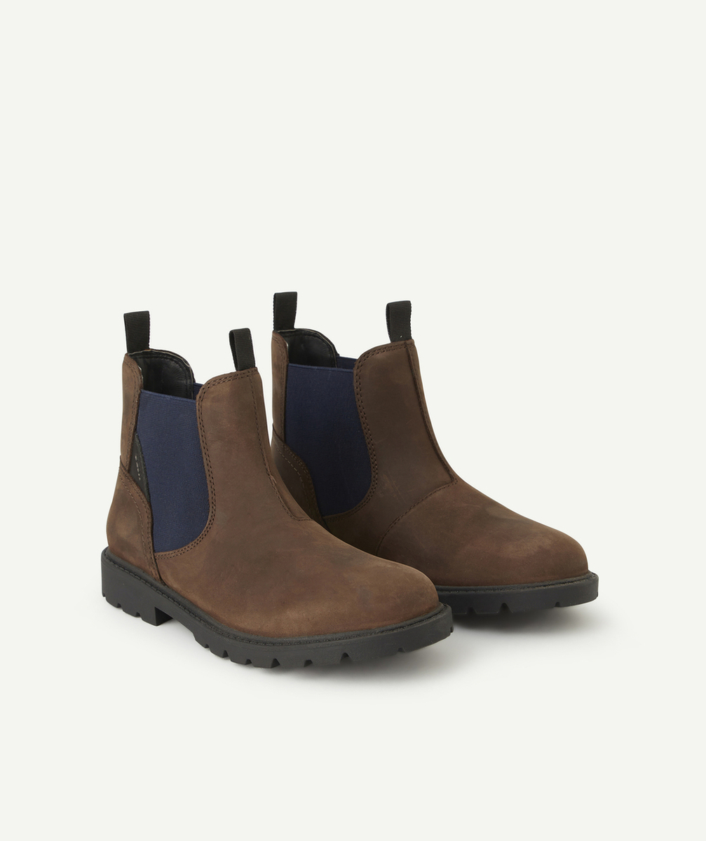 GEOXBOTTINES SHAYLAX GARÇON MARRON