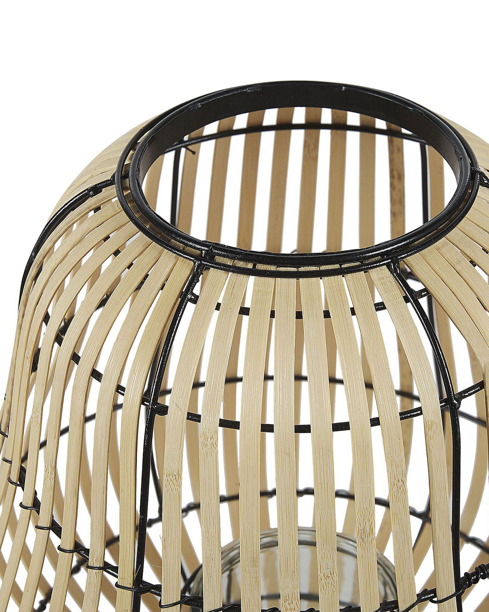 Lantaarn BERKNER Wilgenhout 44 cm Natuurlijk