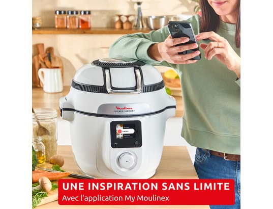 SEB - Robot cuiseur connecté CE9721F0 Cookeo Infinity