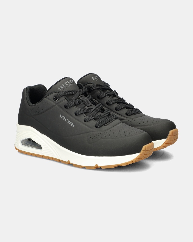 Skechers Street Uno Lage sneakers  - zwart