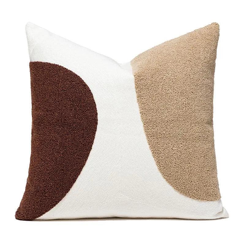 No.2 Nordic Knitted Leather Pillow Cases | Modern Home Decorative Cushion Cover