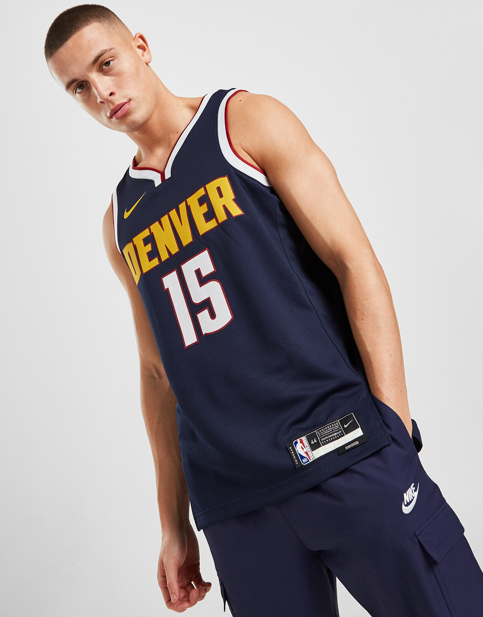 Nike NBA Denver Nuggets Jokic #15 Swingman Jersey